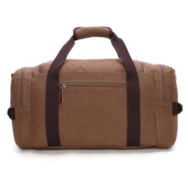 Travel bag student shoulder slung hand bag large capacity travel canvas bag luggage bag - Image 3