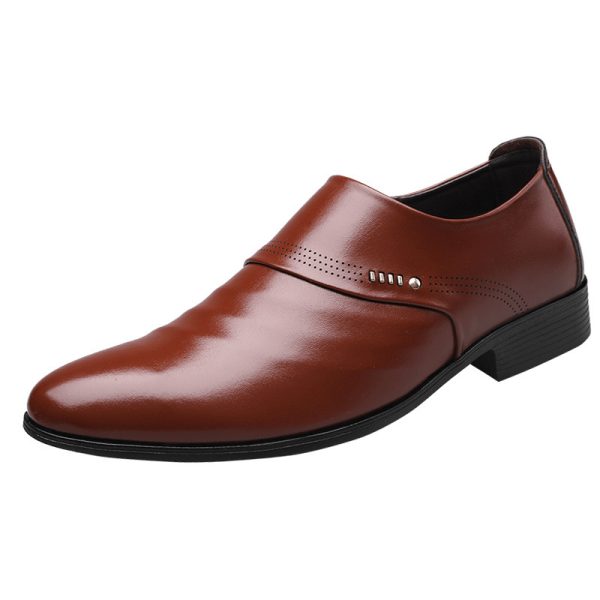 Casual pointed toe shoes men leather shoes men - Image 7