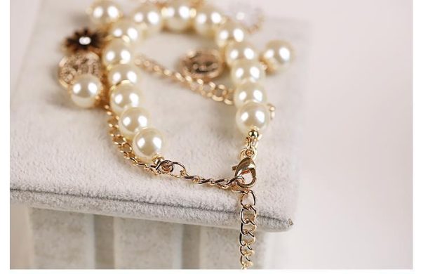 Pearl Flower Bracelet Jewelry - Image 6