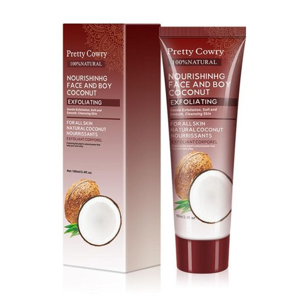 Cucumber Coconut Papaya Facial Exfoliating Gel Cream 100ml Body Cleansing - Image 7